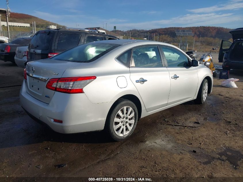 2013 Nissan Sentra Sv VIN: 1N4AB7AP7DN903828 Lot: 40725039