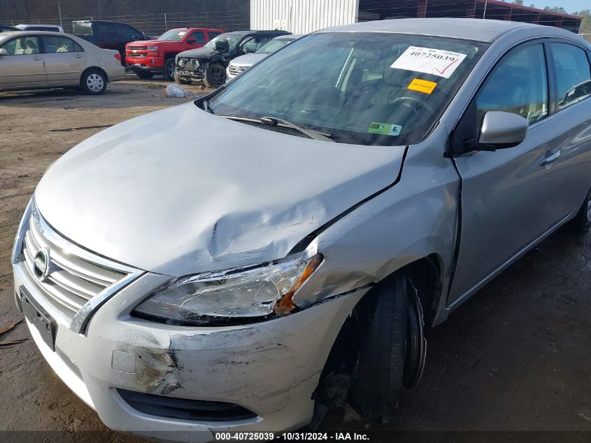 2013 NISSAN SENTRA SV - 1N4AB7AP7DN903828