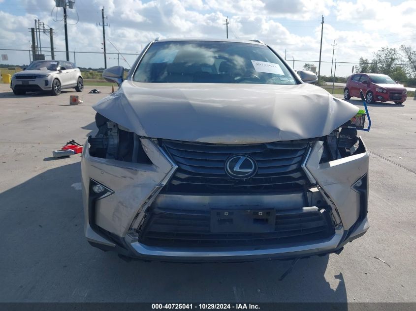 2017 Lexus Rx 350 VIN: 2T2ZZMCA6HC064565 Lot: 40725041