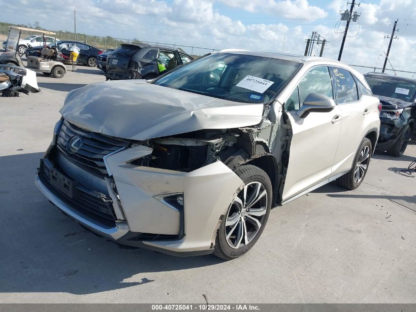 VIN 2T2ZZMCA6HC064565 2017 Lexus RX, 350 no.2