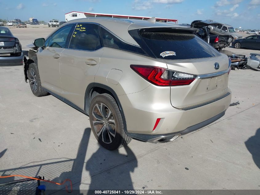 VIN 2T2ZZMCA6HC064565 2017 Lexus RX, 350 no.3