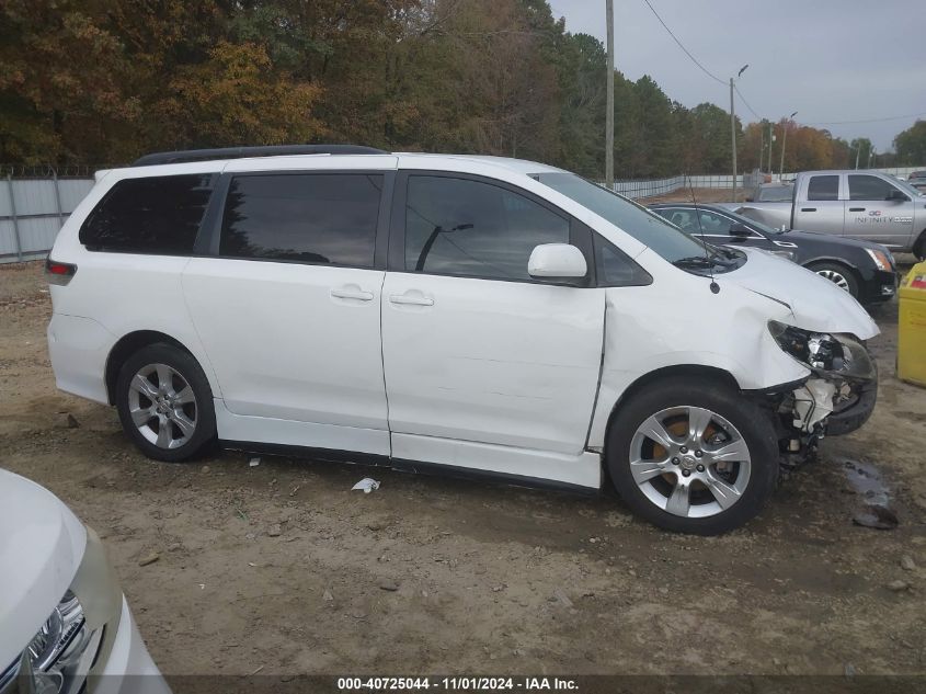 2011 Toyota Sienna Sport VIN: 5TDXK3DC4BS047286 Lot: 40725044