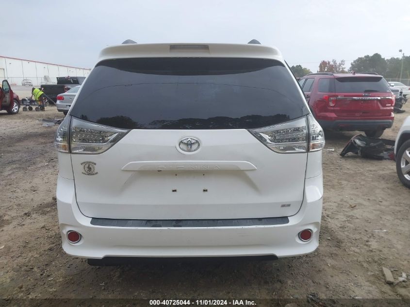 2011 Toyota Sienna Sport VIN: 5TDXK3DC4BS047286 Lot: 40725044