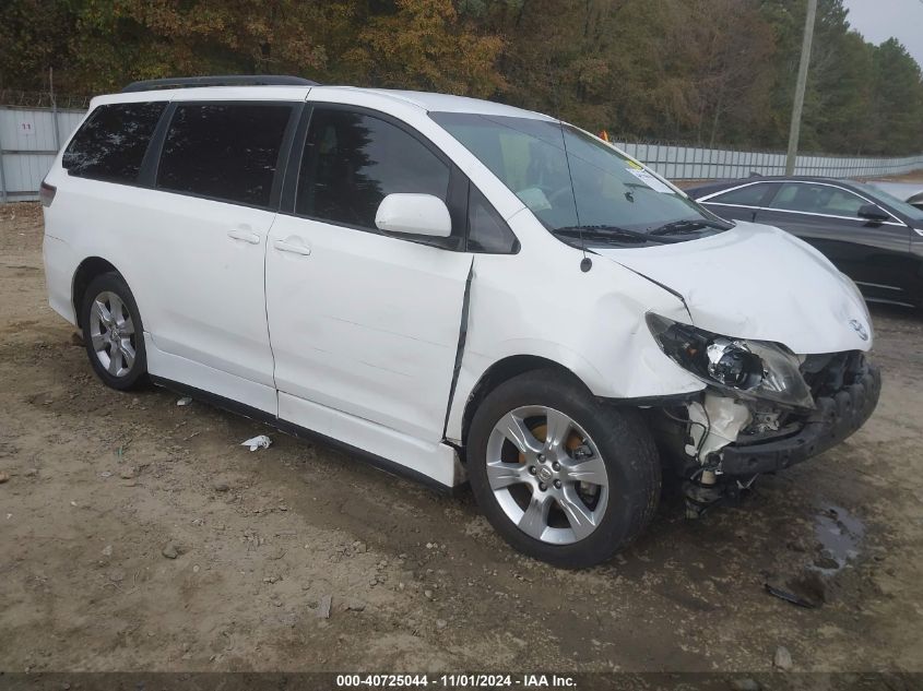 2011 Toyota Sienna Sport VIN: 5TDXK3DC4BS047286 Lot: 40725044