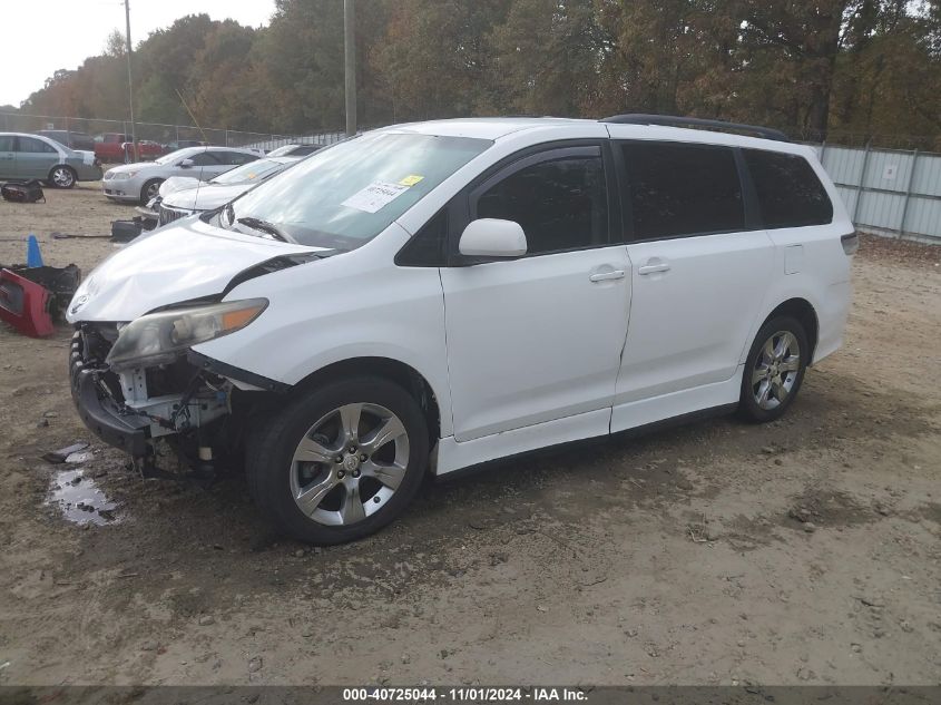 2011 Toyota Sienna Sport VIN: 5TDXK3DC4BS047286 Lot: 40725044