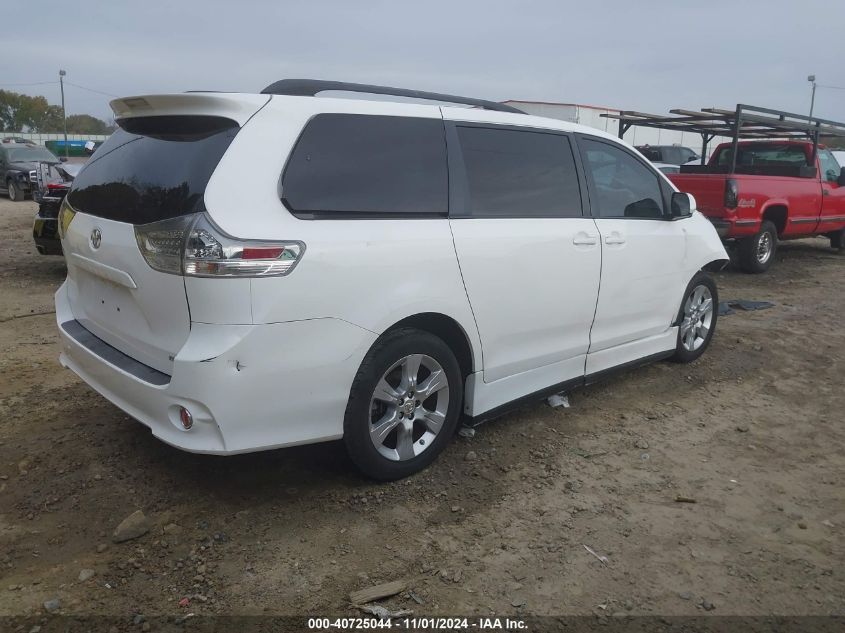 2011 Toyota Sienna Sport VIN: 5TDXK3DC4BS047286 Lot: 40725044