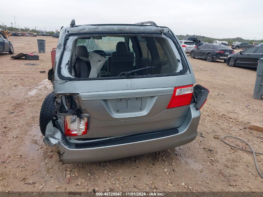 2006 Honda Odyssey Ex VIN: 5FNRL384X6B059249 Lot: 40725047