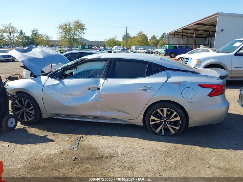 2016 Nissan Maxima 3.5 Sv VIN: 1N4AA6AP2GC387858 Lot: 40725050