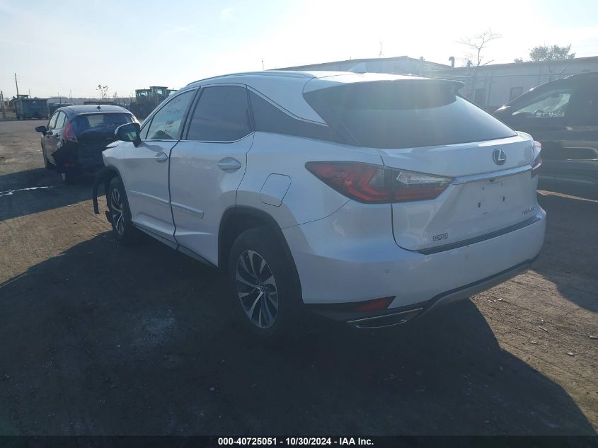 VIN 2T2HZMDA6MC304802 2021 Lexus RX, 350 no.3