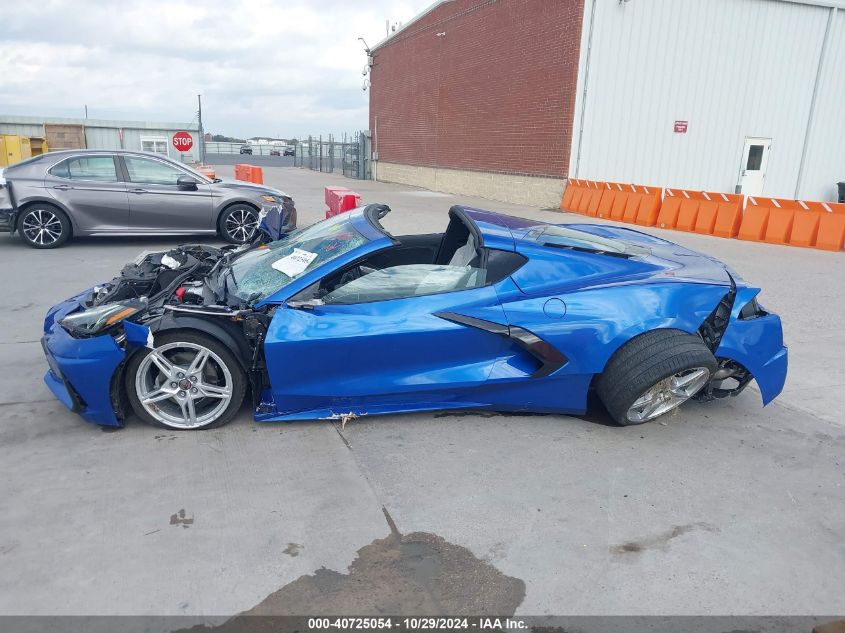 2023 Chevrolet Corvette Stingray Rwd 1Lt VIN: 1G1YA2D47P5123695 Lot: 40725054