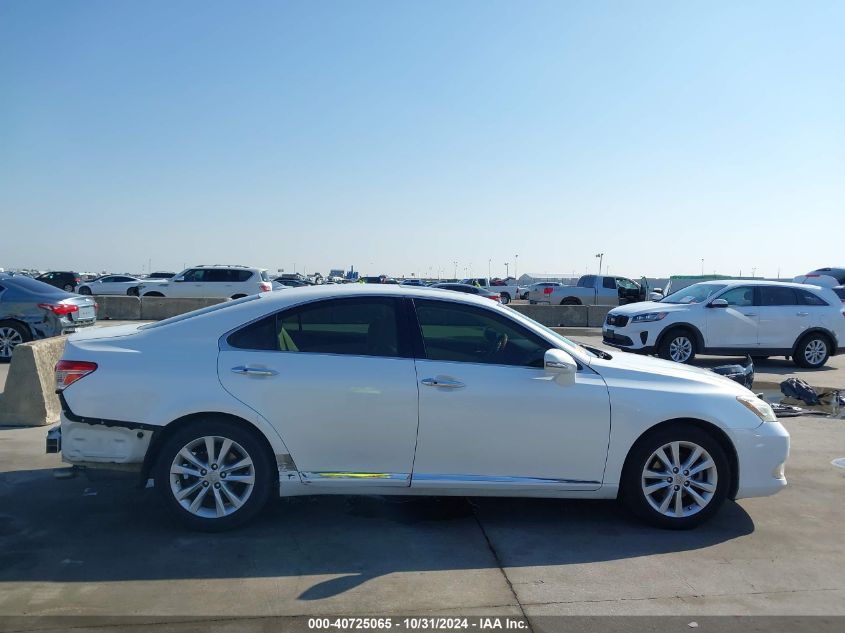 2012 Lexus Es 350 VIN: JTHBK1EG1C2510461 Lot: 40725065