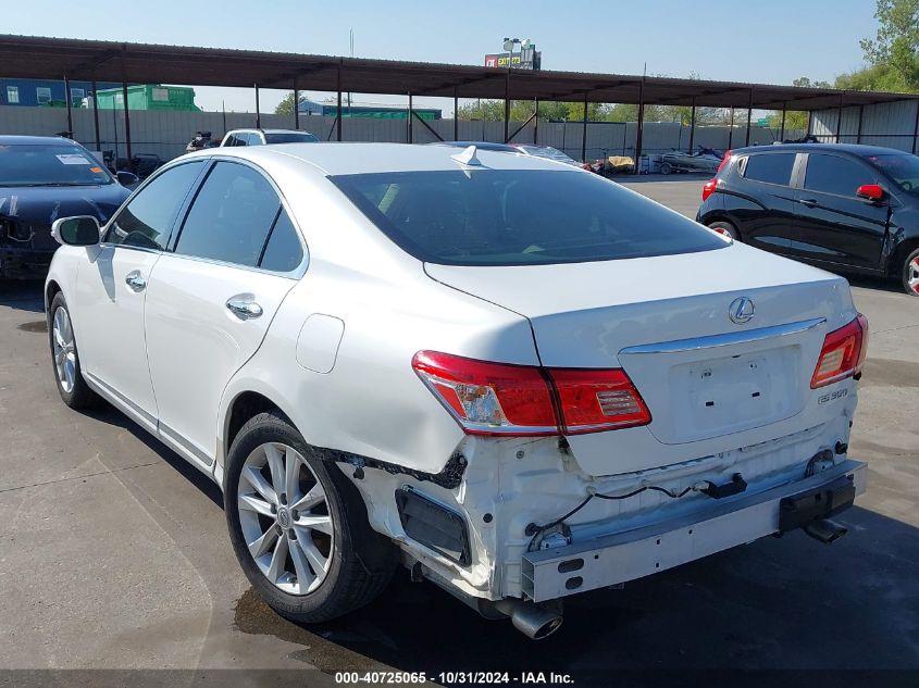 2012 Lexus Es 350 VIN: JTHBK1EG1C2510461 Lot: 40725065