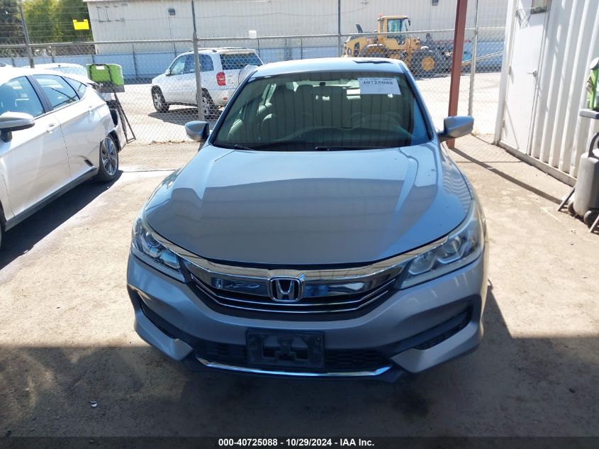 2017 Honda Accord Lx VIN: 1HGCR2F32HA055041 Lot: 40725088