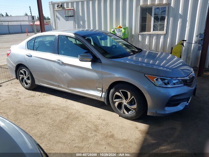 2017 Honda Accord Lx VIN: 1HGCR2F32HA055041 Lot: 40725088