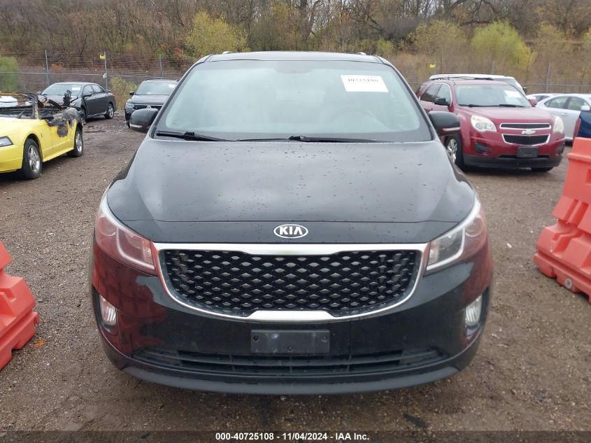 2016 Kia Sedona Ex VIN: KNDMC5C17G6146977 Lot: 40725108