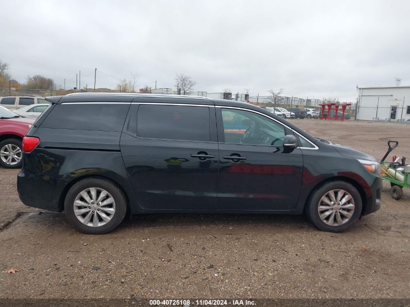 2016 Kia Sedona Ex VIN: KNDMC5C17G6146977 Lot: 40725108