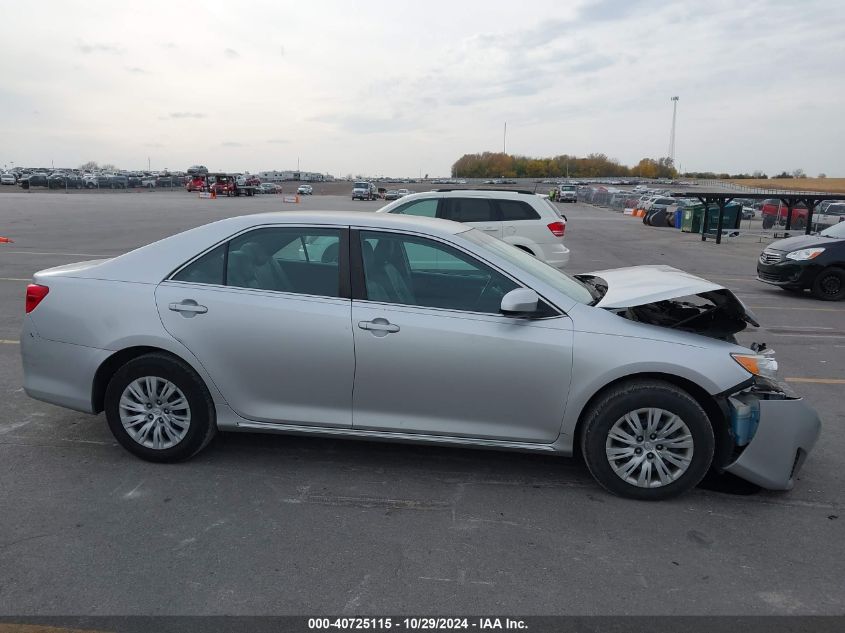 2013 Toyota Camry Le VIN: 4T4BF1FK2DR285645 Lot: 40725115