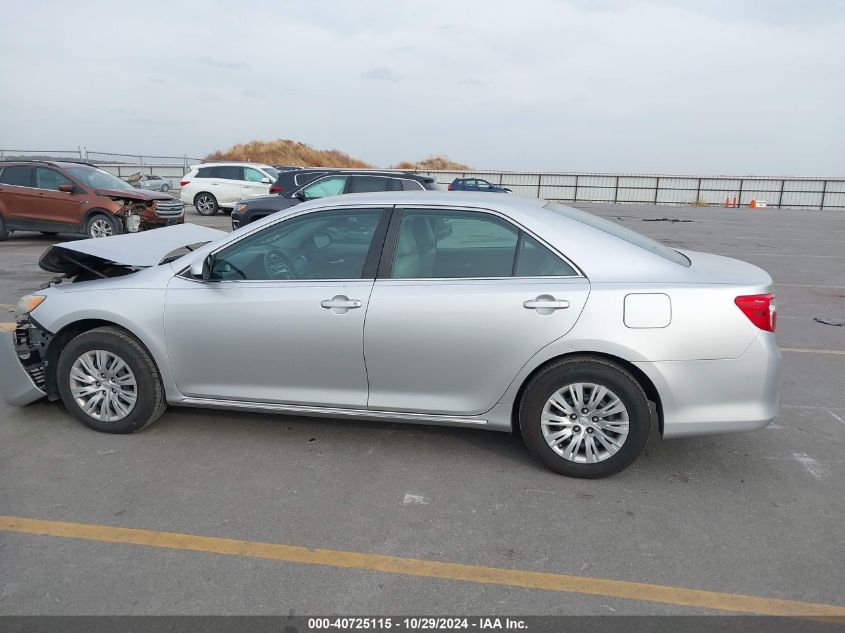 2013 Toyota Camry Le VIN: 4T4BF1FK2DR285645 Lot: 40725115