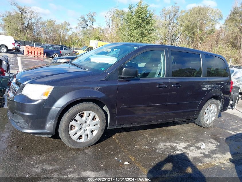 2014 DODGE GRAND CARAVAN SE - 2C4RDGBGXER473738