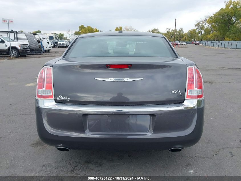 2013 Chrysler 300C VIN: 2C3CCAEG9DH605673 Lot: 40725122