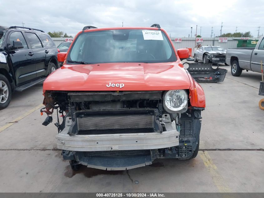 2017 Jeep Renegade Latitude 4X4 VIN: ZACCJBBB5HPE43237 Lot: 40725125