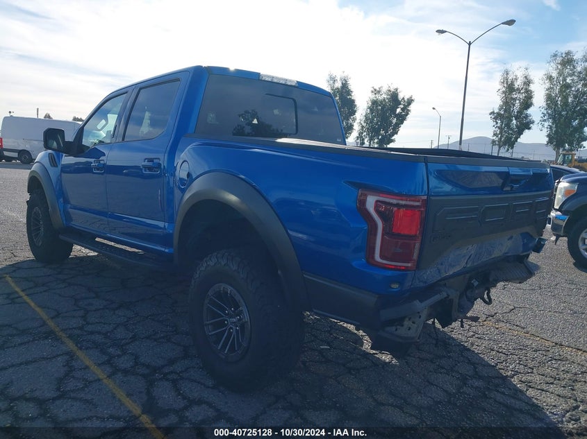 VIN 1FTFW1RG0KFC09141 2019 FORD F-150 RAPTOR