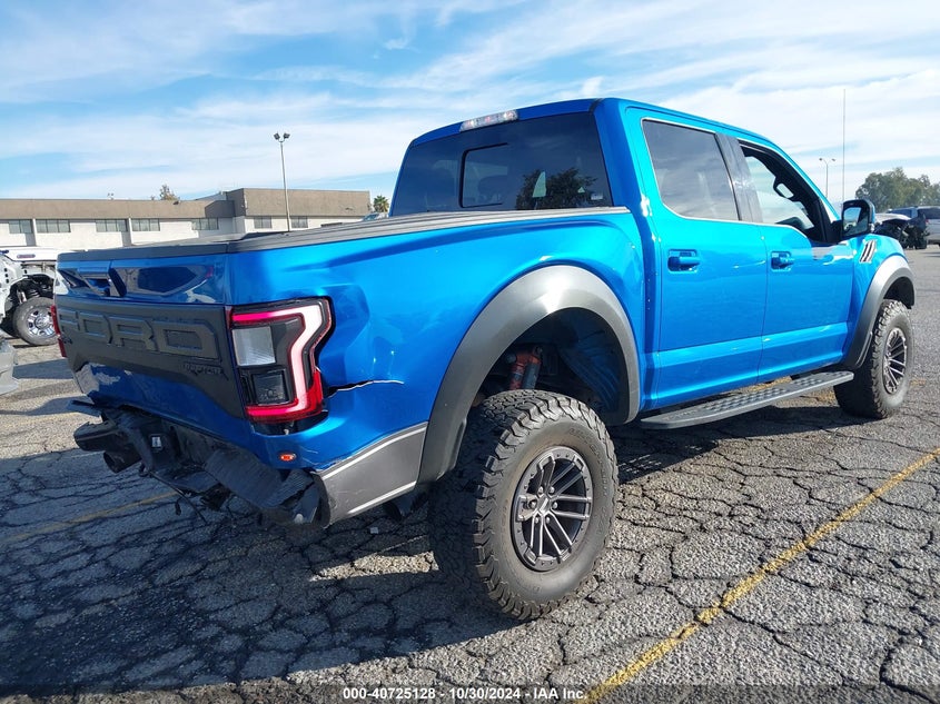 VIN 1FTFW1RG0KFC09141 2019 FORD F-150 RAPTOR