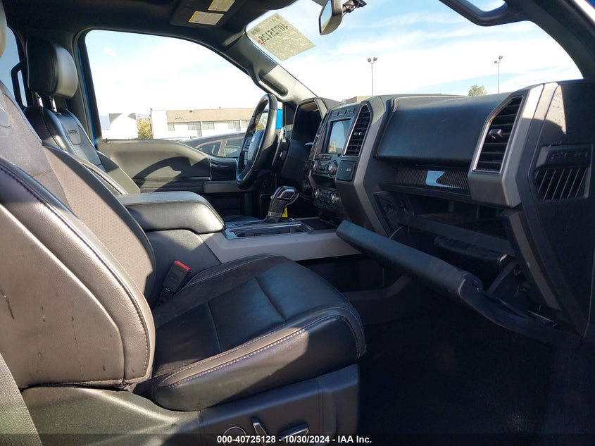 VIN 1FTFW1RG0KFC09141 2019 FORD F-150 RAPTOR