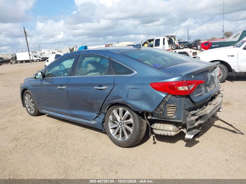 2017 HYUNDAI SONATA SPORT - 5NPE34AF2HH452800