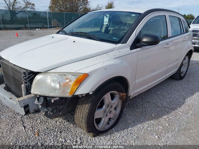 2010 Dodge Caliber Sxt VIN: 1B3CB4HA8AD532233 Lot: 40725132