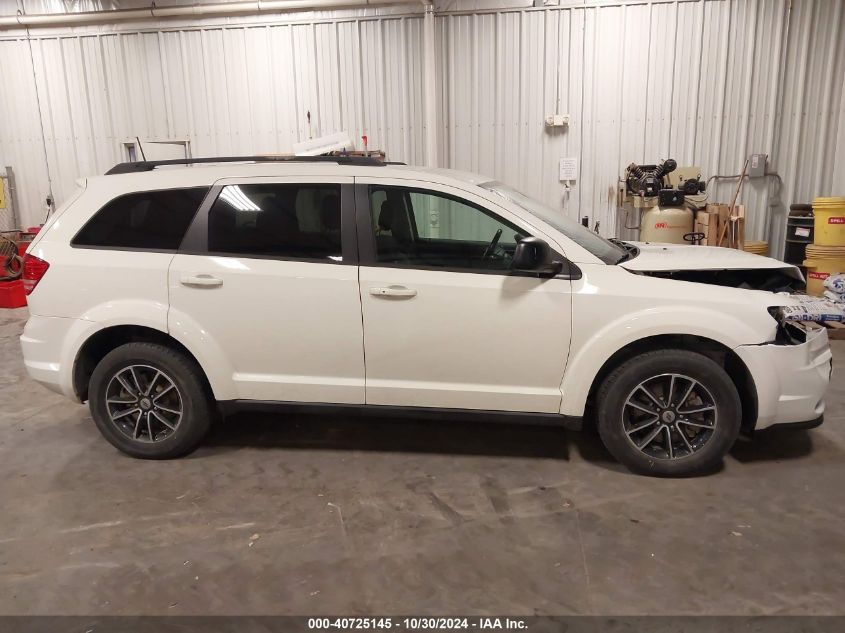 2018 Dodge Journey Se VIN: 3C4PDCAB6JT506697 Lot: 40725145