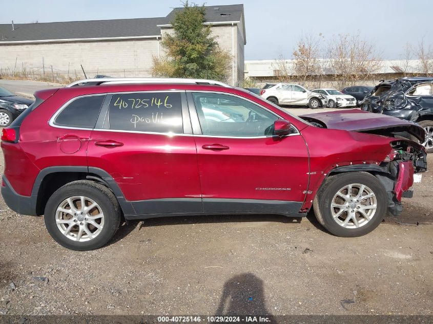 2017 Jeep Cherokee Latitude 4X4 VIN: 1C4PJMCS5HW544762 Lot: 40725146