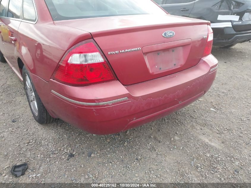 2006 Ford Five Hundred Sel VIN: 1FAHP24166G161407 Lot: 40725162