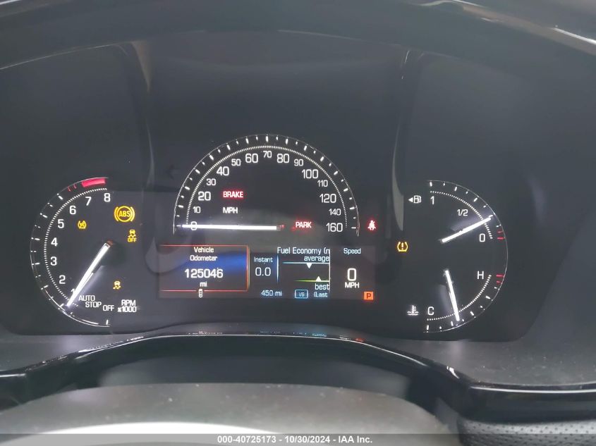 VIN 1GYKNBRS0HZ106900 2017 CADILLAC XT5 LUXURY