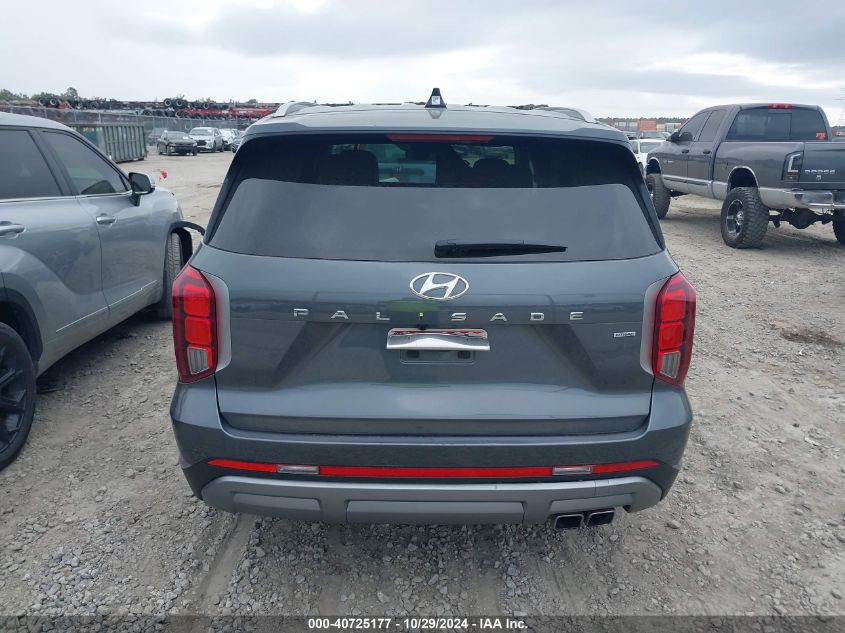 2024 Hyundai Palisade Sel VIN: KM8R4DGE0RU724826 Lot: 40725177