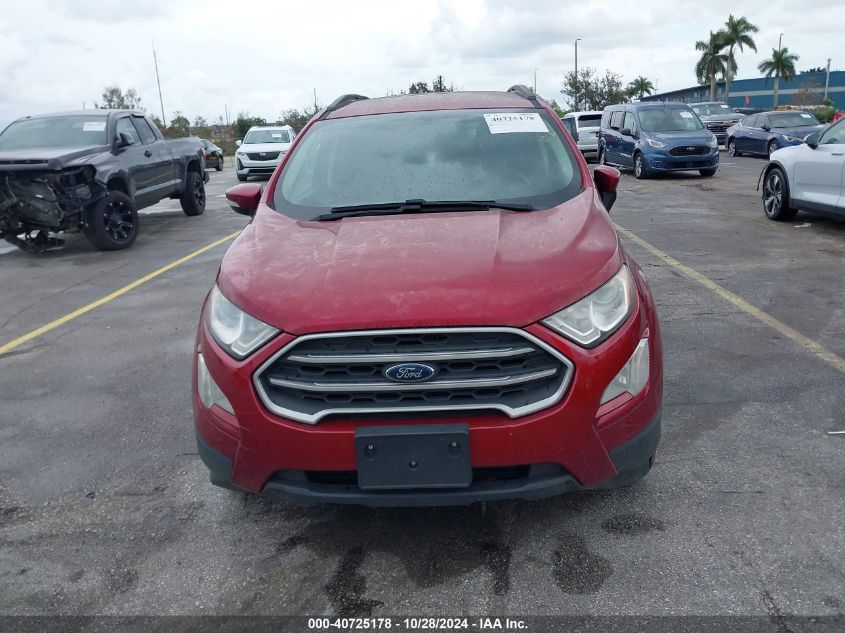 2020 Ford Ecosport Se VIN: MAJ3S2GE3LC337856 Lot: 40725178