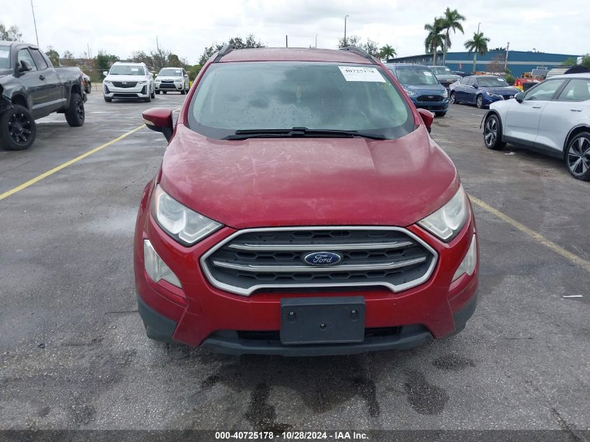 2020 Ford Ecosport Se VIN: MAJ3S2GE3LC337856 Lot: 40725178