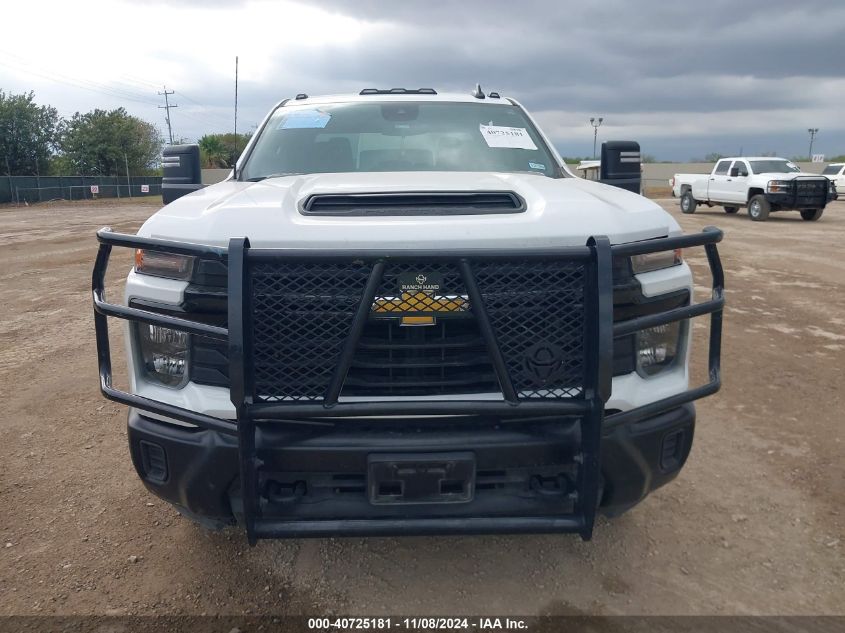 2024 Chevrolet Silverado 2500Hd 4Wd Long Bed Work Truck VIN: 1GC4YLE76RF273956 Lot: 40725181