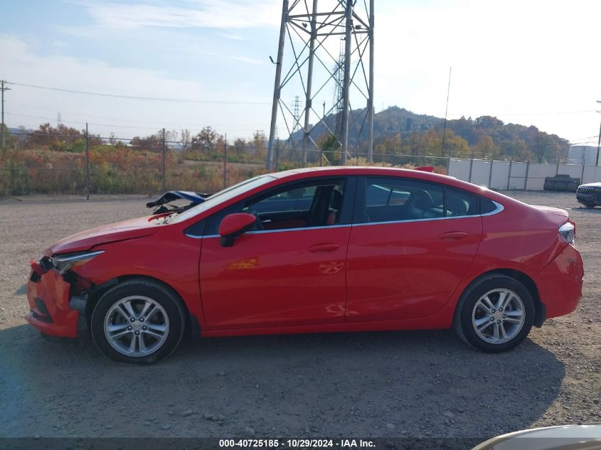 2018 Chevrolet Cruze Lt Auto VIN: 1G1BE5SM3J7238529 Lot: 40725185