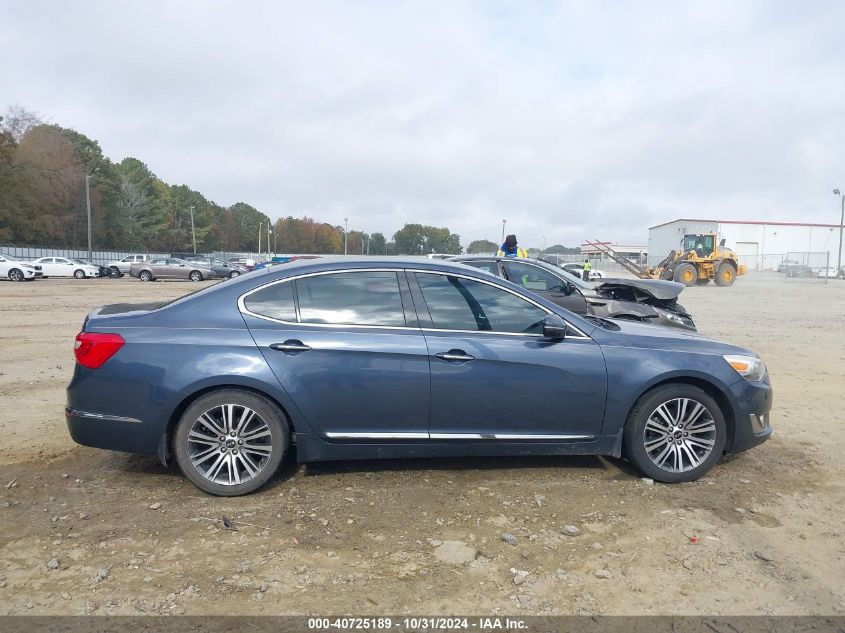 2014 Kia Cadenza Premium VIN: KNALN4D72E5165634 Lot: 40725189