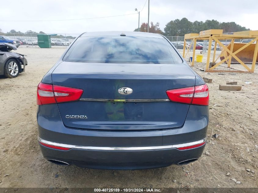 2014 Kia Cadenza Premium VIN: KNALN4D72E5165634 Lot: 40725189