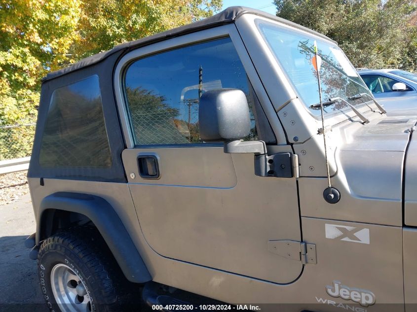 2004 Jeep Wrangler X VIN: 1J4FA39S94P721809 Lot: 40725200