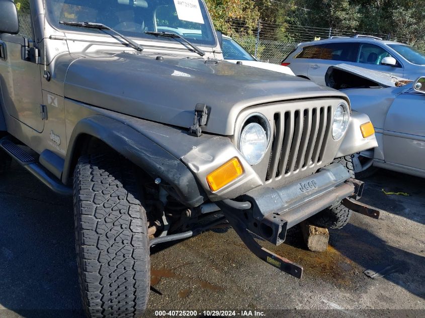 2004 Jeep Wrangler X VIN: 1J4FA39S94P721809 Lot: 40725200