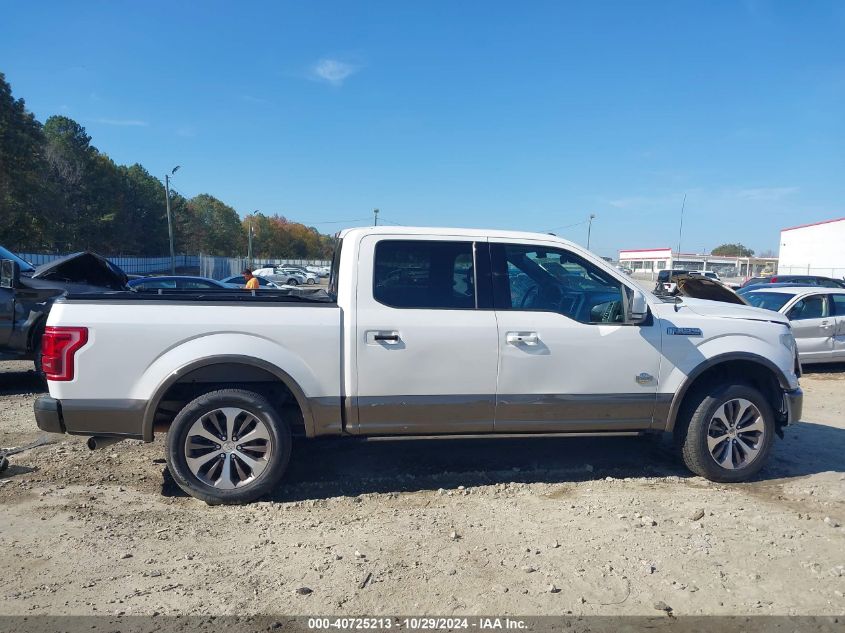 2016 FORD F-150 KING RANCH - 1FTEW1CFXGFA37252