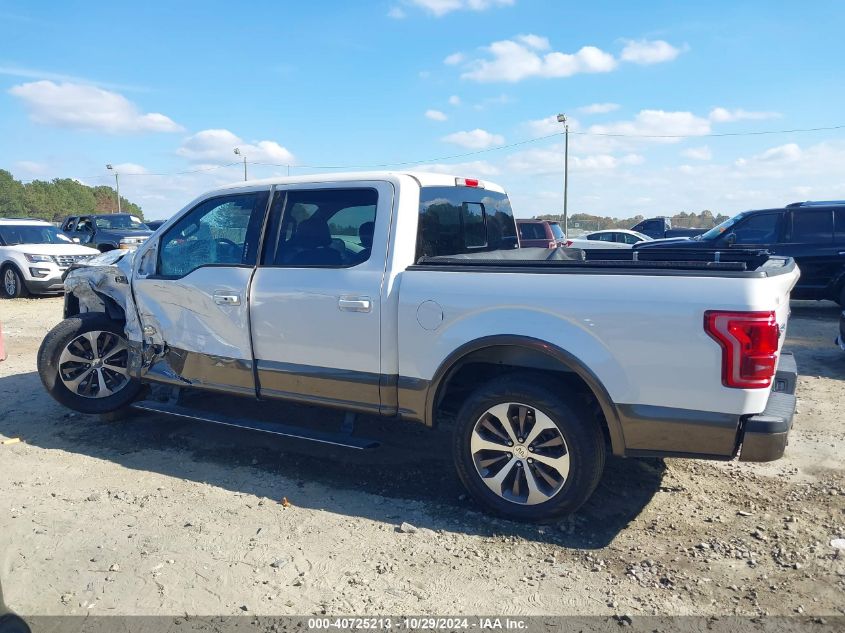 2016 FORD F-150 KING RANCH - 1FTEW1CFXGFA37252