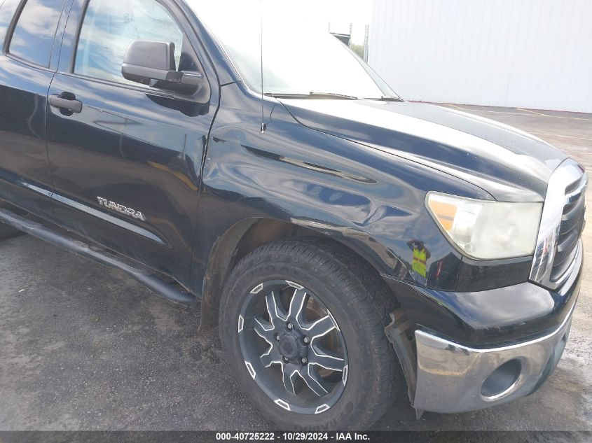 2010 Toyota Tundra Double Cab Sr5 VIN: 5TFRM5F11AX011168 Lot: 40725222