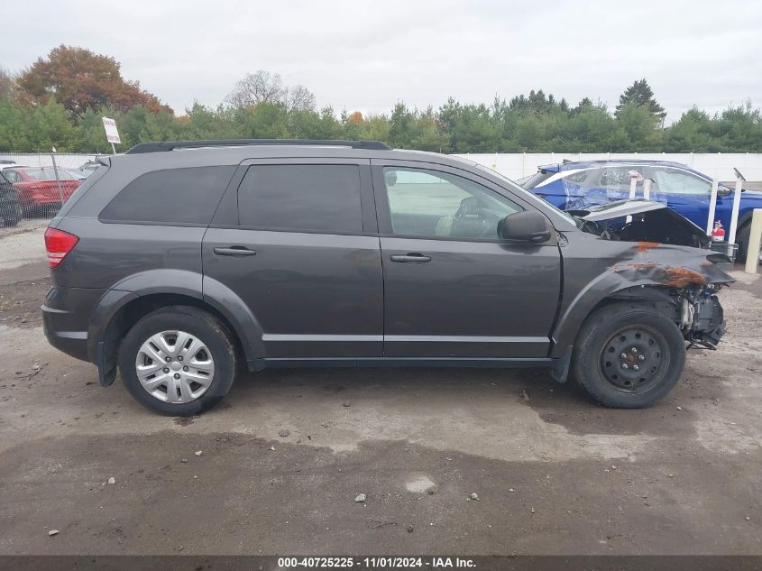 2018 Dodge Journey Se VIN: 3C4PDCAB8JT529205 Lot: 40725225