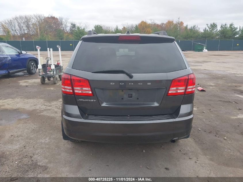 2018 Dodge Journey Se VIN: 3C4PDCAB8JT529205 Lot: 40725225