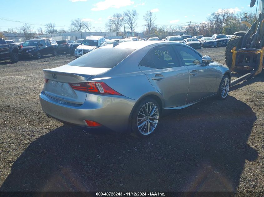 VIN JTHCF1D20F5026380 2015 Lexus IS, 250 no.4