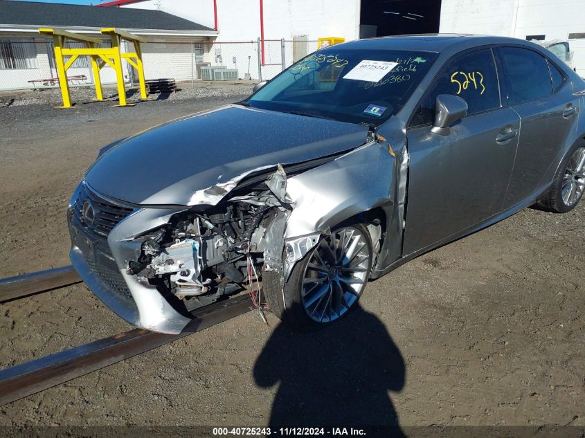 VIN JTHCF1D20F5026380 2015 Lexus IS, 250 no.6